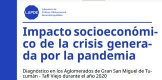 Impacto socioeconómico de la crisis generada por la pandemia: Gran San Miguel de Tucumán – Tafí Viejo